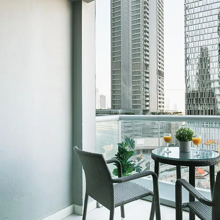 Damac Maison Mall Street 2 Bedroom Deluxe Upgraded With 1 Minute Walk To Dubai Mall Exterior photo