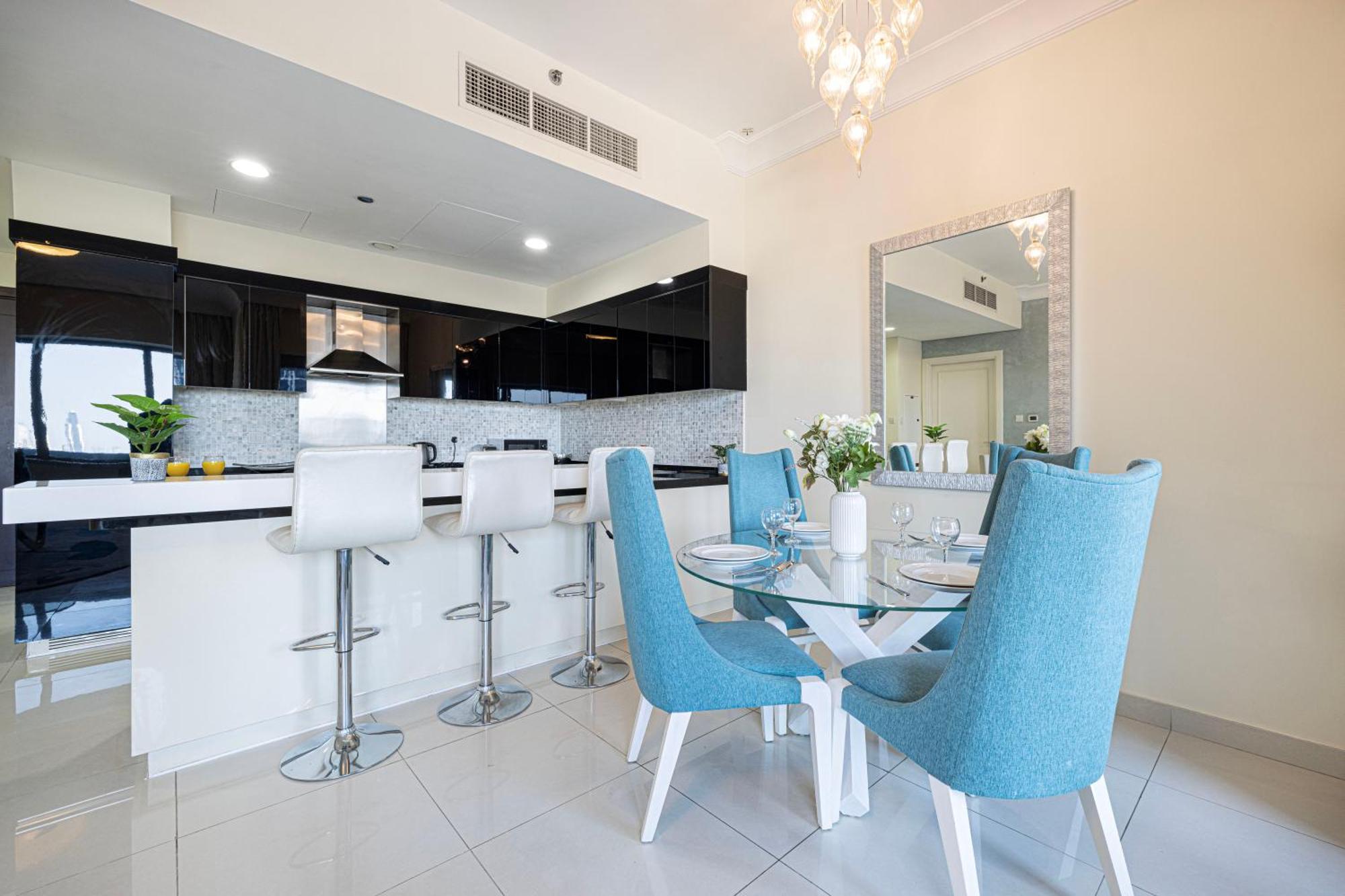 Apartment Damac Maison Mall Street 2 Bedroom Deluxe Upgraded With 1 Minute Walk To Mall *