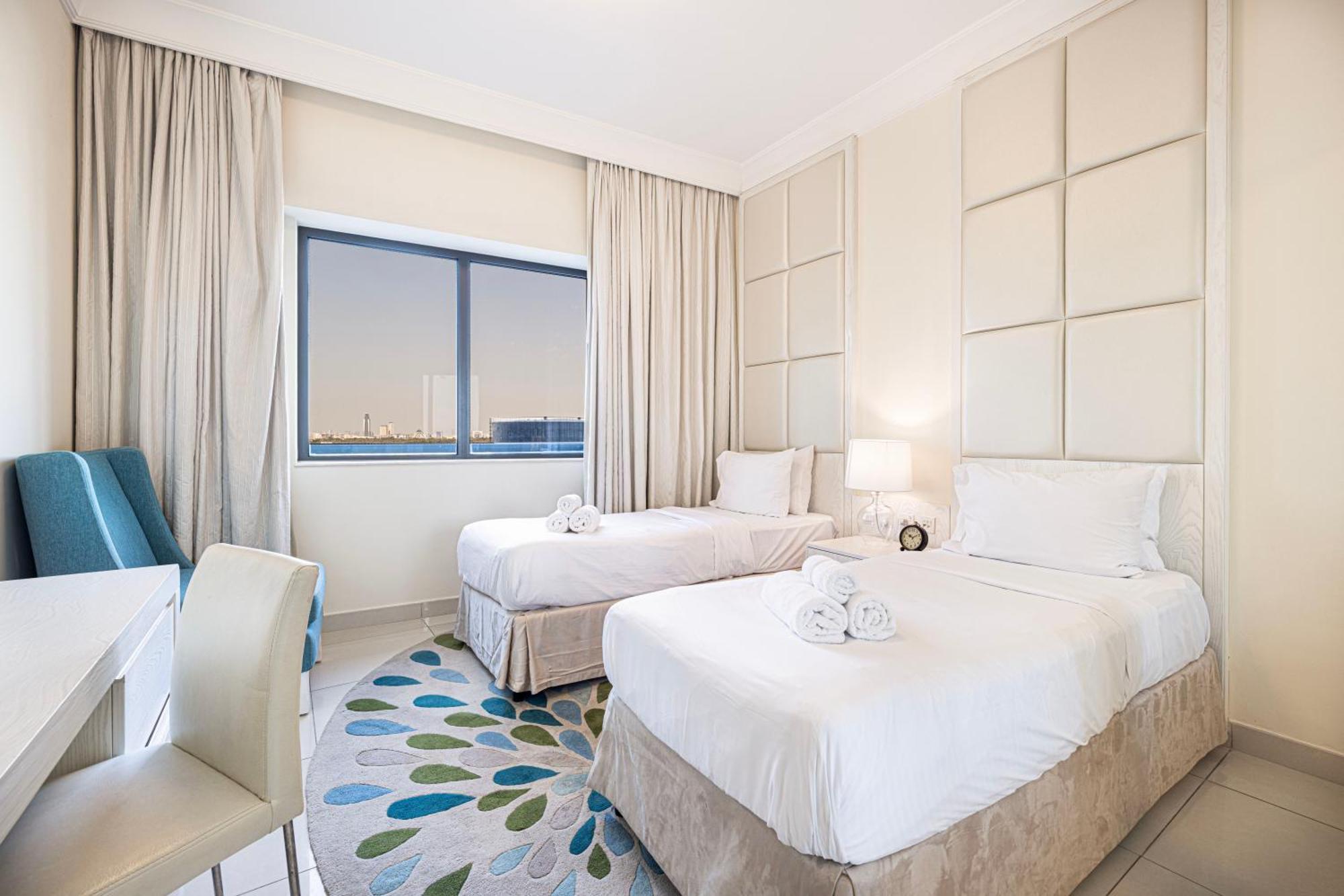 Apartment Damac Maison Mall Street 2 Bedroom Deluxe Upgraded With 1 Minute Walk To Mall *
